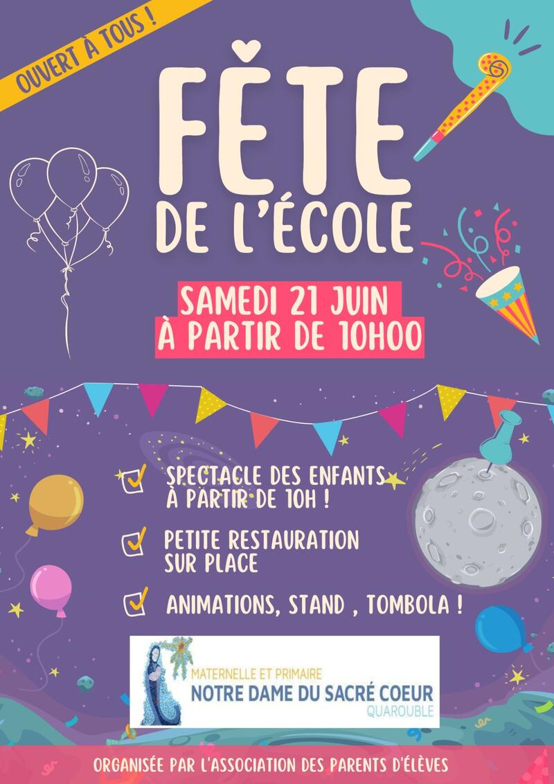 affiche fete