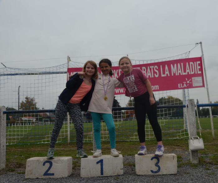Podium CM1 filles